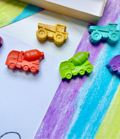 Construction Crayons Gift Set