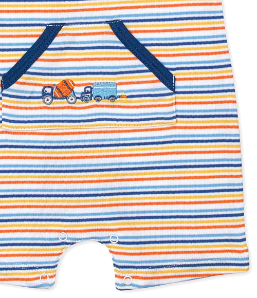 Kissy Construction Roadwork Playsuit