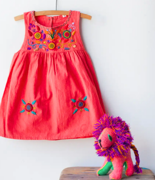 Jardinita Baby Fiesta Dress-Multiple Colors