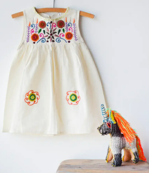 Jardinita Baby Fiesta Dress-Multiple Colors