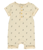 Henry Henley Romper - Multiple Colors