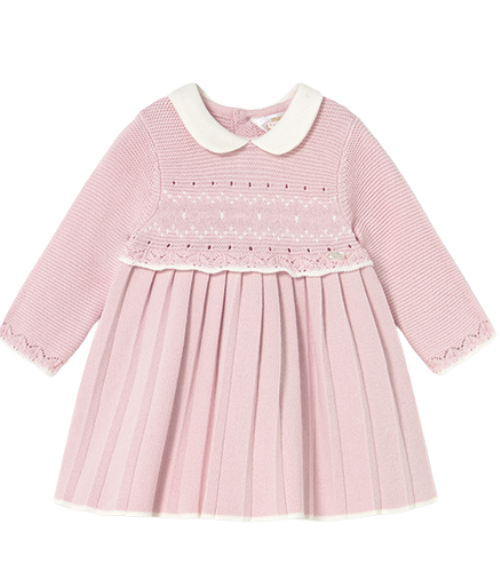 Crystal Pink Knit Dress