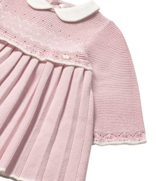 Crystal Pink Knit Dress
