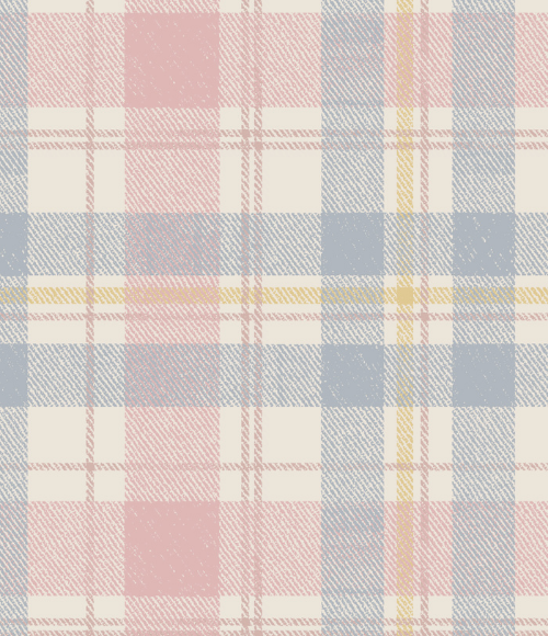 Dusty Plaid Smocked Pant Set