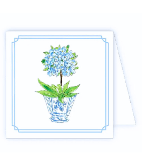Hydrangea Enclosure Card
