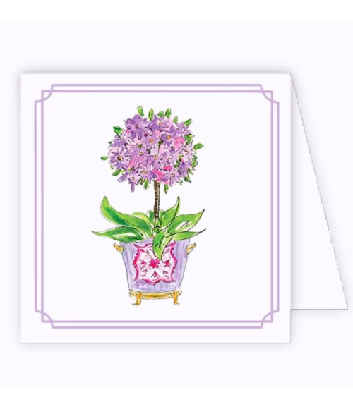 Sweet Violets Enclosure Card