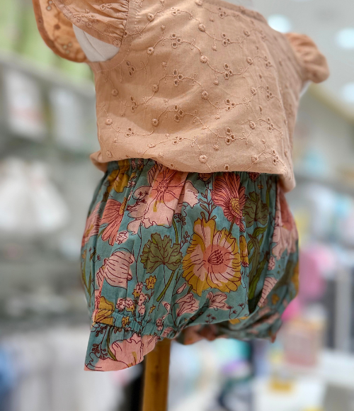 Little Emma Frilled Bloomers Set