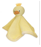 Knitted Duckie Snuggle & Rattle