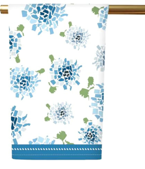 Blue Hydrangea 50 States Tea Towel Blue Hydrangea 50 States Tea Towel