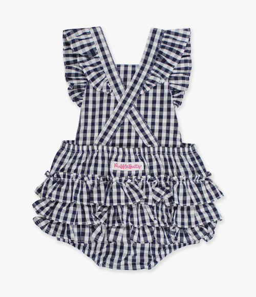 Navy Gingham Bubble