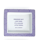 Large Wise Saying Trinket Trays