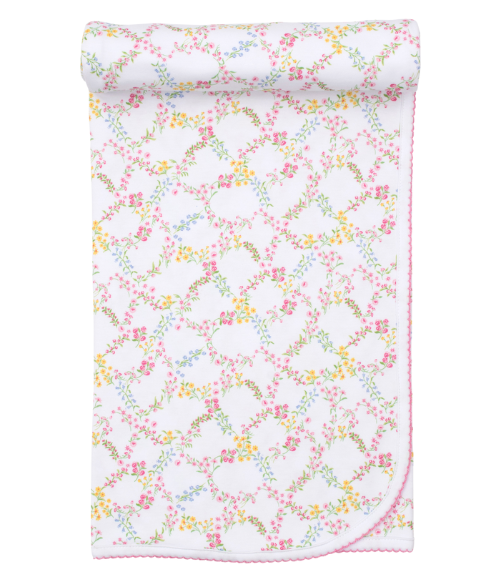 Kissy Garden Trellis Blanket