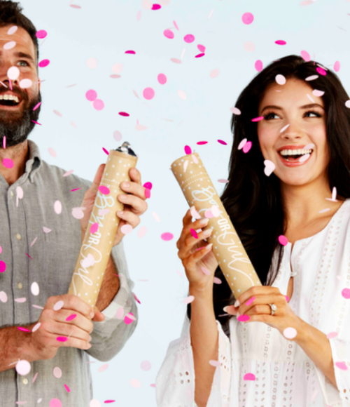 Gender Reveal Confetti Popper Gender Reveal Confetti Popper