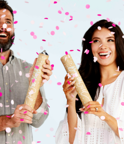 Gender Reveal Confetti Popper