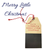 Gift Tag Christmas Ornaments