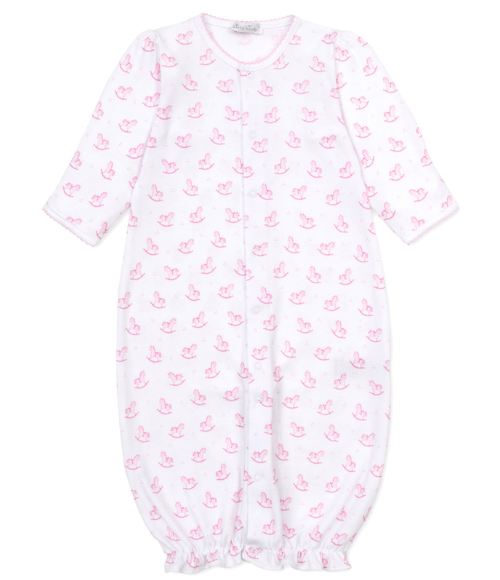 Kissy Rocking Horse Pink Converter Gown Set