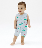 Golf Things Blue Romper