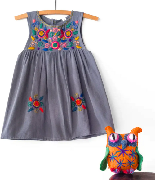 Jardinita Baby Fiesta Dress-Multiple Colors