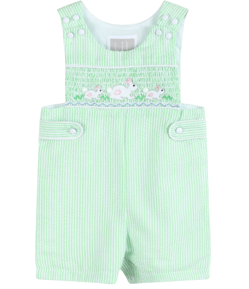 Seersucker Easter Smocked Jon Jon