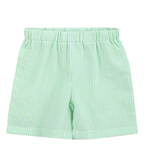 Seersucker Shorts & Smocked Easter Shirt Set