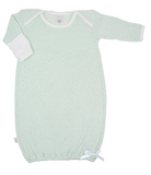 Paty Knit Gown with Picot Trim - Multiple Colors