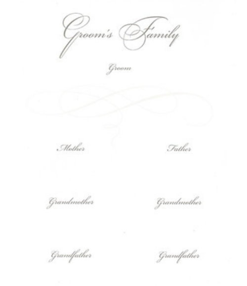 Monogrammed Wedding Album