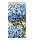 Blue Heirloom Flowers Guest Napkin