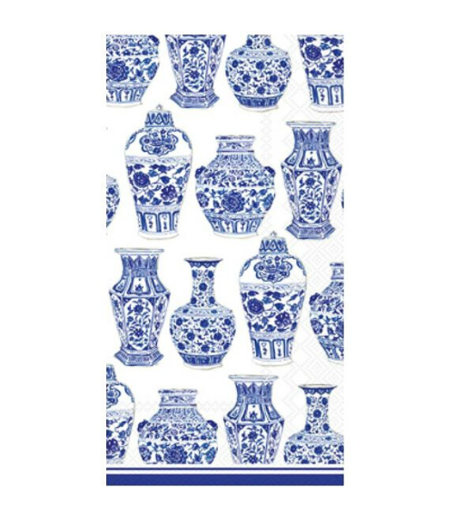 Blue & White Vases Guest Napkin