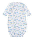 Kissy Blue Heavenly Hydrangeas Convertible Gown & Hat Set