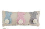 Hop To It Bunny Pillow