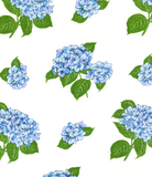 Hydrangeas Organic Burp Cloth, Bib & Blanket