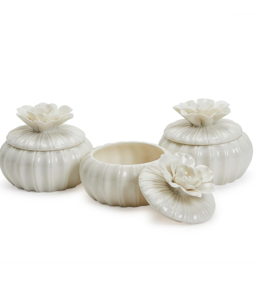 In Full Bloom Flower Trinket Box