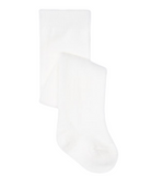 Off White Woven Tights