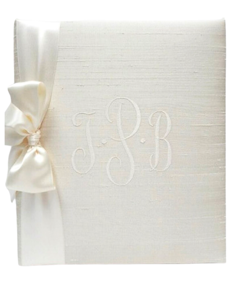 Monogrammed Wedding Album