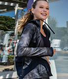 Plus Defined Camouflage Chintz Jacket
