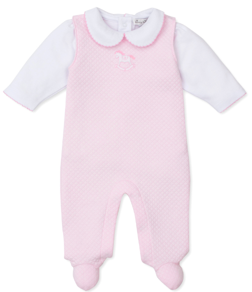 Kissy Rocking Horse Pink Jacquard Set