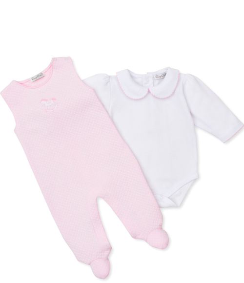 Kissy Rocking Horse Pink Jacquard Set