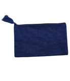 Jute Cosmetic Bag - multiple colors