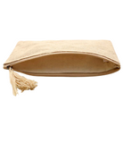 Jute Cosmetic Bag - multiple colors