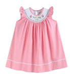 Birthday Girl Smocked Bishop Dress