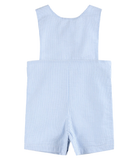 Seersucker Lil Brother Smocked Romper