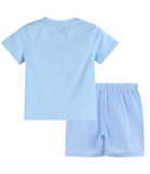 Big Brother Smocked Shorts Set