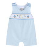 Birthday Boy Smocked Romper