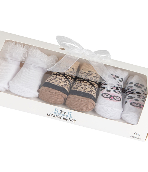 Lacey Leopard Baby Gift Set