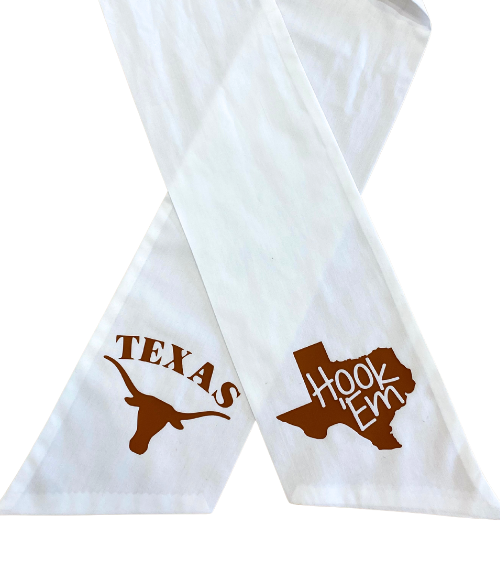Laminate Collegiate Wreath Sashes