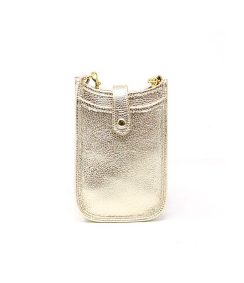 Gold Leather Crossbody Bag Gold Leather Crossbody Bag