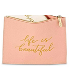 Life is Beautiful Pouches