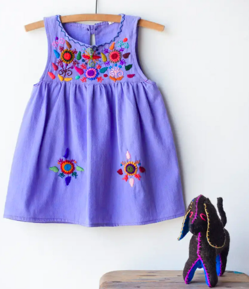Jardinita Baby Fiesta Dress-Multiple Colors