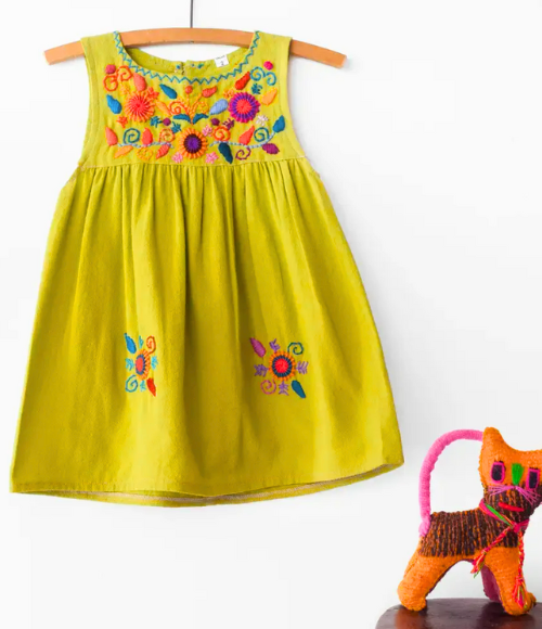 Jardinita Baby Fiesta Dress-Multiple Colors