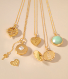Round Locket Slide Necklace 28